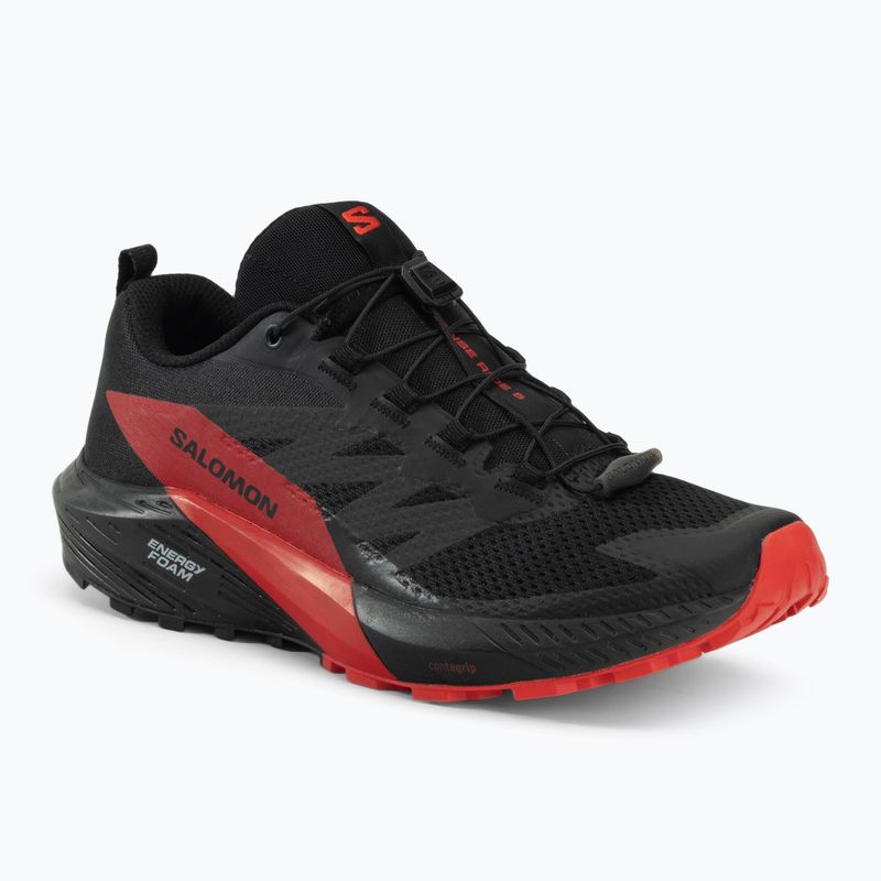 Salomon Sense Ride 5 vyriški bėgimo bateliai juodi L47214300