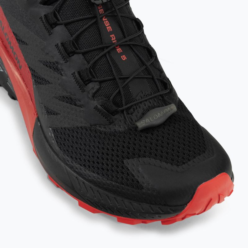 Salomon Sense Ride 5 vyriški bėgimo bateliai juodi L47214300 8