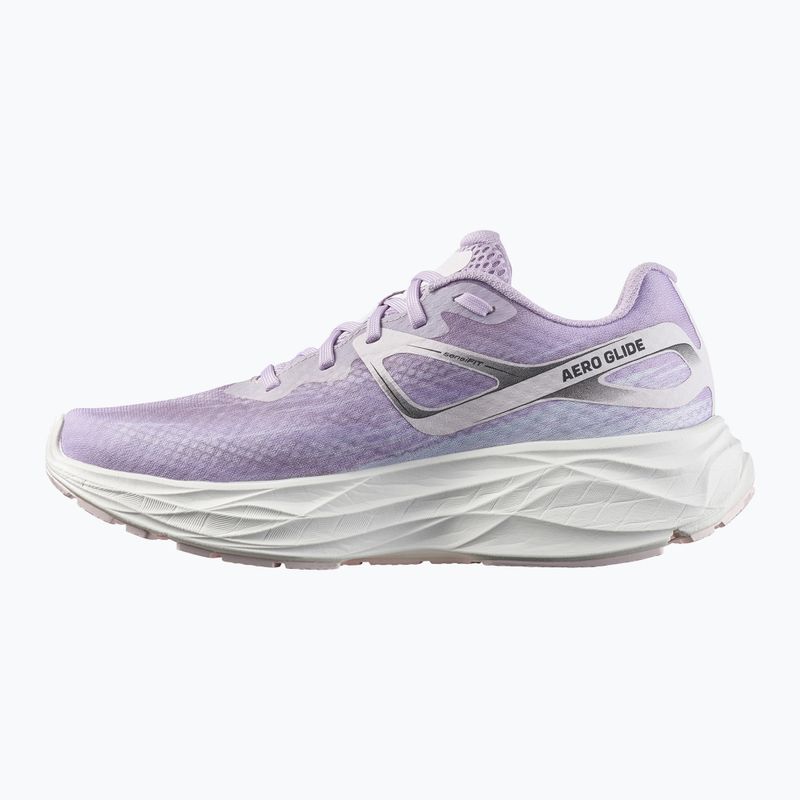 Moteriški bėgimo bateliai Salomon Aero Glide orchid bloom/cradle pink/white 12