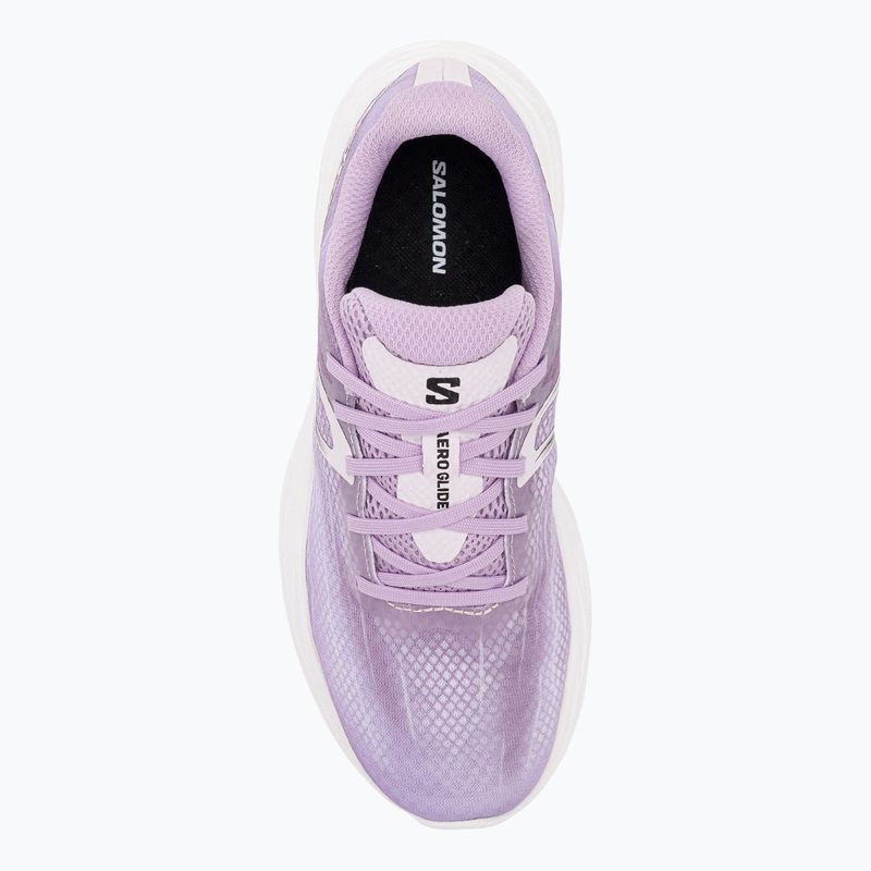 Moteriški bėgimo bateliai Salomon Aero Glide orchid bloom/cradle pink/white 6