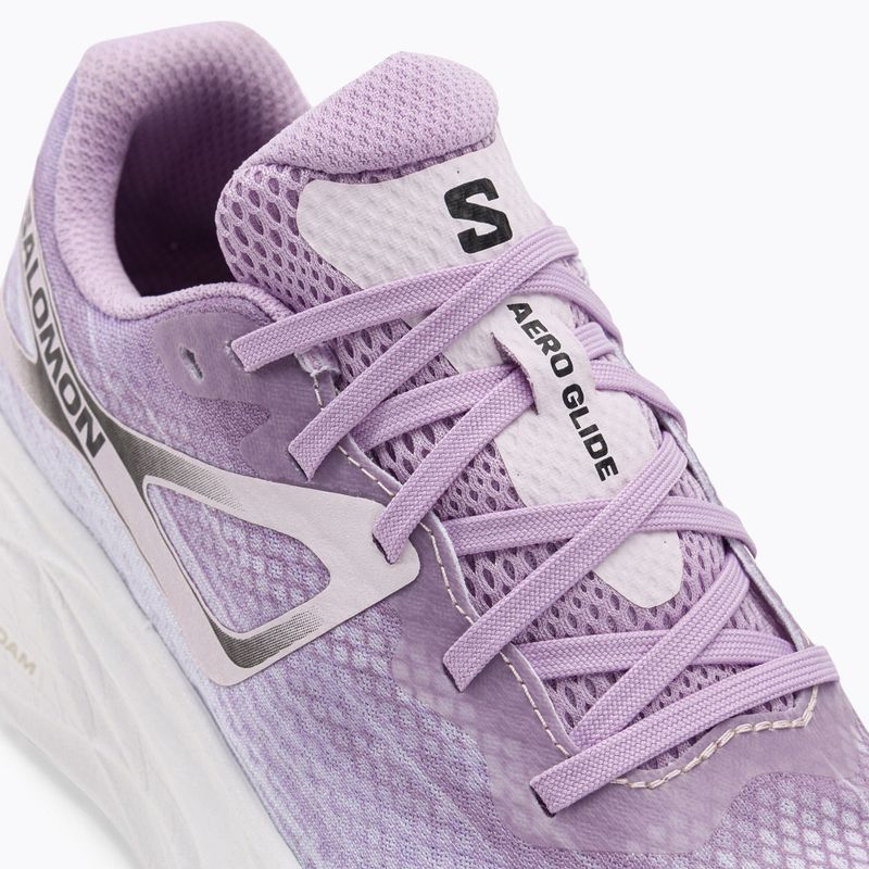 Moteriški bėgimo bateliai Salomon Aero Glide orchid bloom/cradle pink/white 8