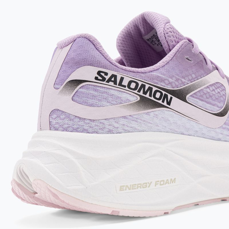 Moteriški bėgimo bateliai Salomon Aero Glide orchid bloom/cradle pink/white 9