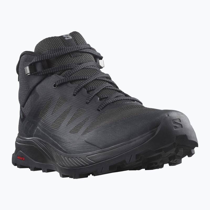 Salomon Outrise Mid GTX vyriški trekingo batai juodi L47143500 11