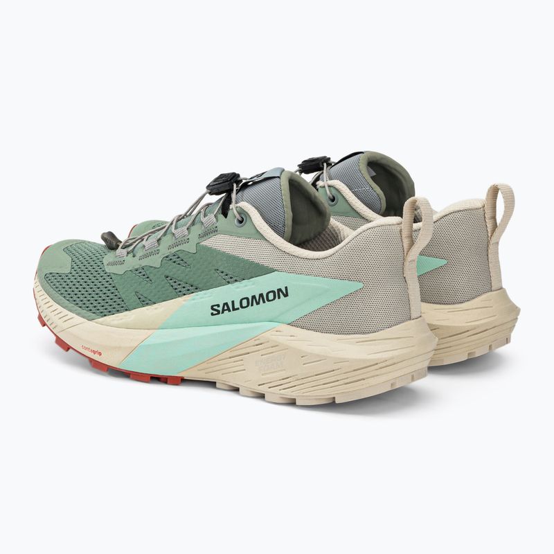 Salomon Sense Ride 5 Lily Pad/Rainy Day/Bleached Aqua moteriški bėgimo bateliai L47212300 5
