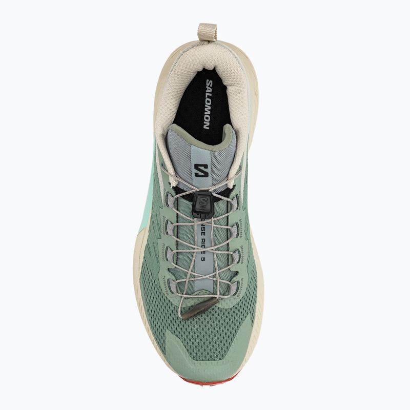 Salomon Sense Ride 5 Lily Pad/Rainy Day/Bleached Aqua moteriški bėgimo bateliai L47212300 8