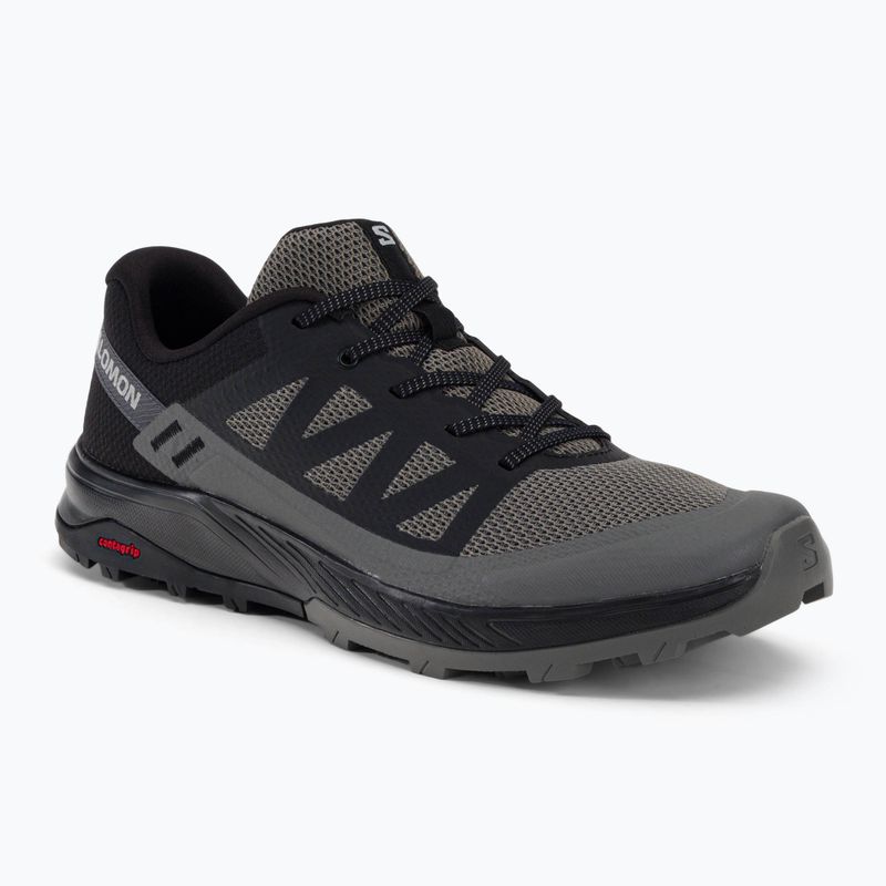 Salomon Outrise vyriški trekingo batai juodi L47143100