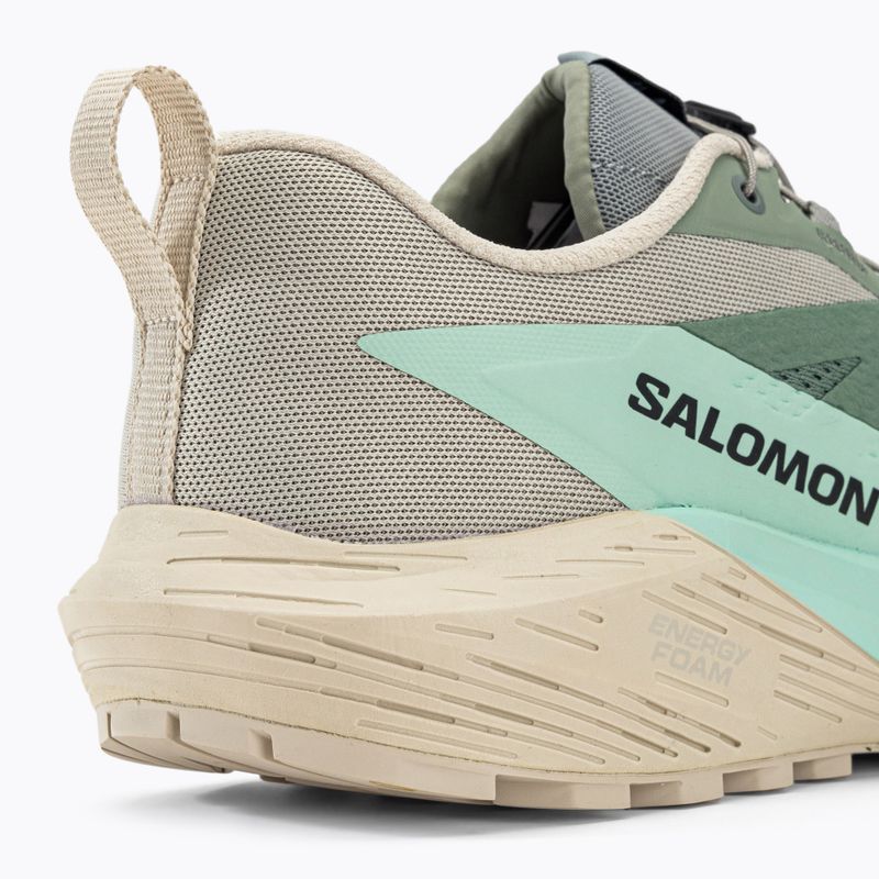 Salomon Sense Ride 5 Lily Pad/Rainy Day/Bleached Aqua vyriški bėgimo bateliai L47211700 10