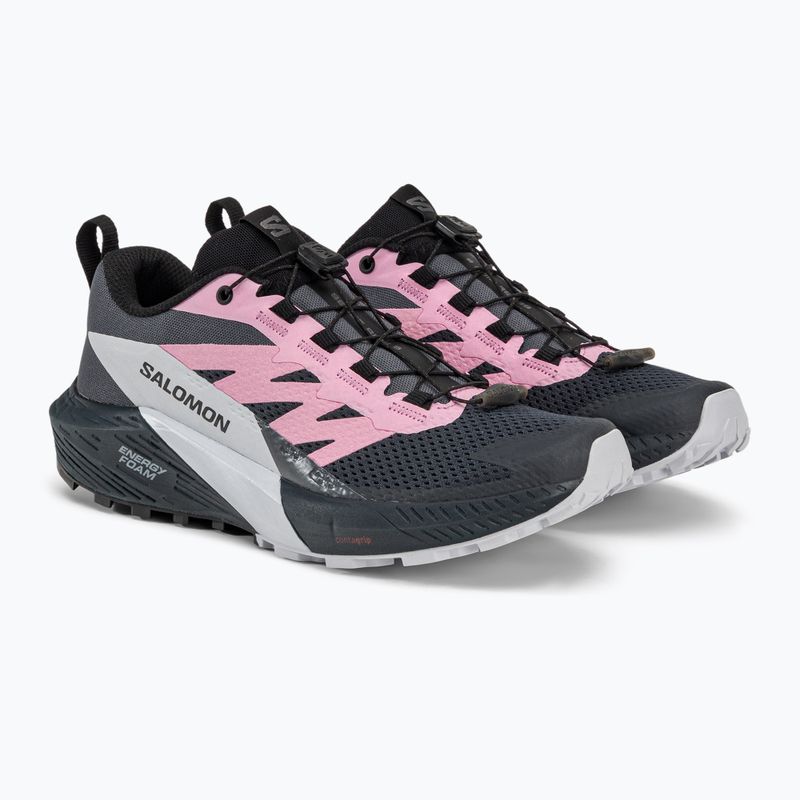 Salomon Sense Ride 5 moteriški bėgimo bateliai tamsiai mėlyna ir juoda L47147000 7
