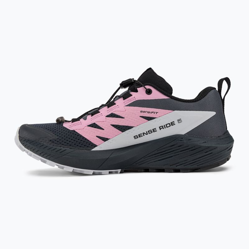 Salomon Sense Ride 5 moteriški bėgimo bateliai tamsiai mėlyna ir juoda L47147000 3