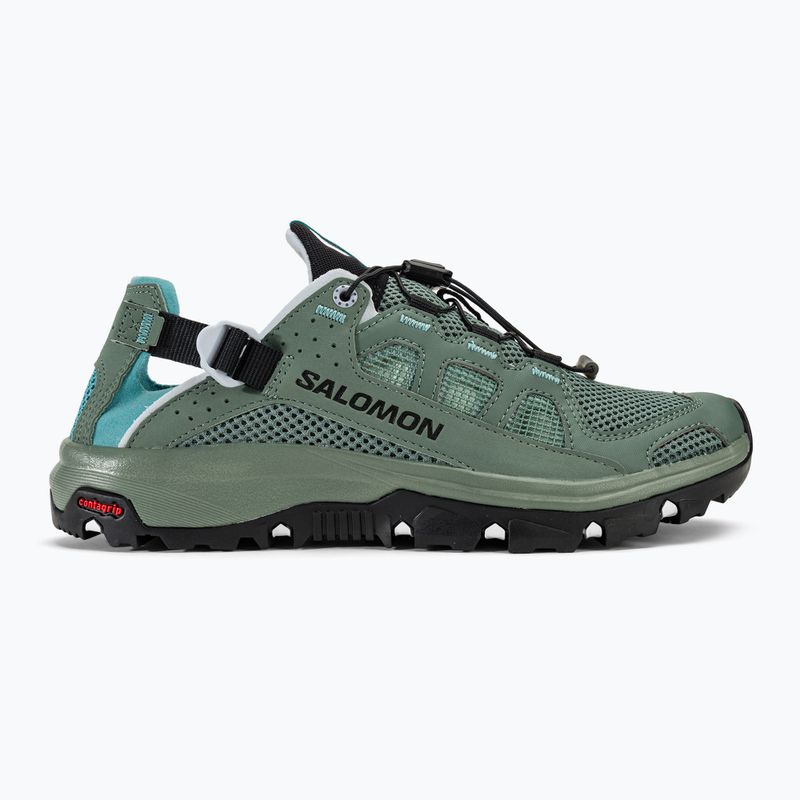 Moteriški vandens batai Salomon Techamphibian 5 laurel wreath/arctic ice/marine blue 2
