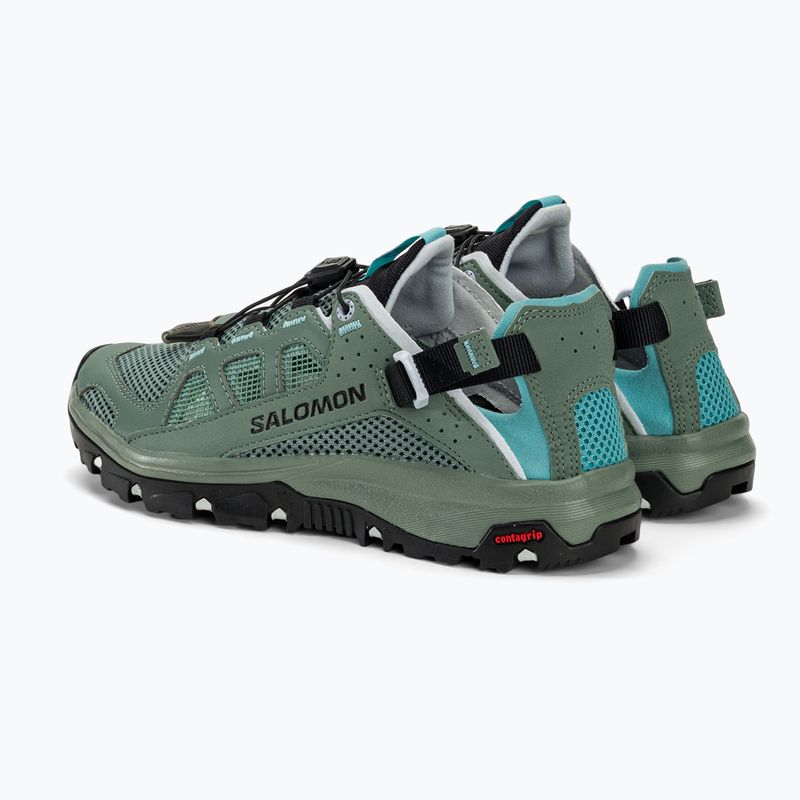 Moteriški vandens batai Salomon Techamphibian 5 laurel wreath/arctic ice/marine blue 5