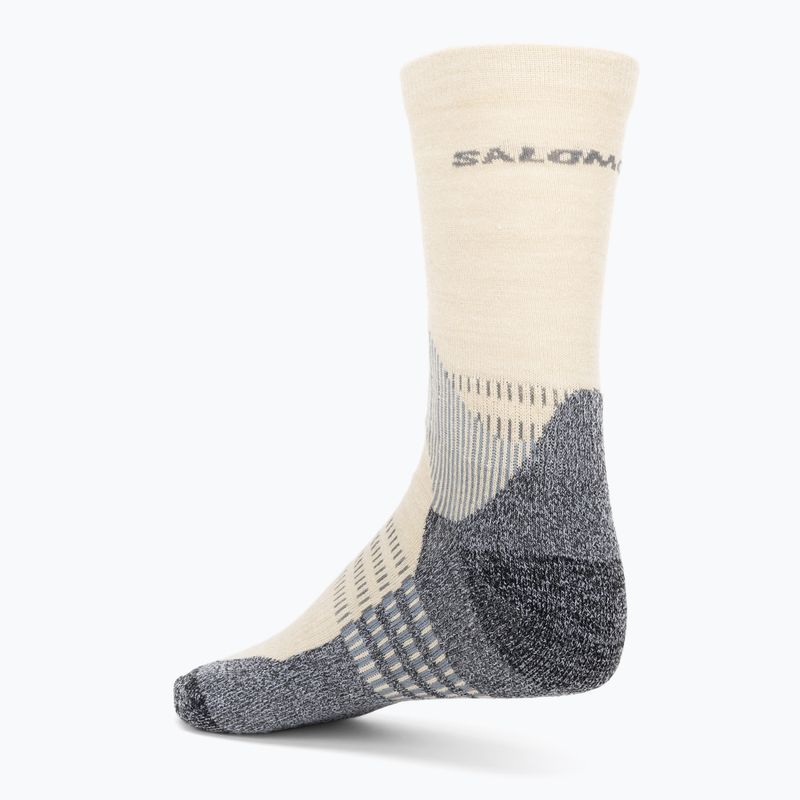 Salomon X Ultra Access Crew 2 poros juodalksnio spalvos kojinių 2