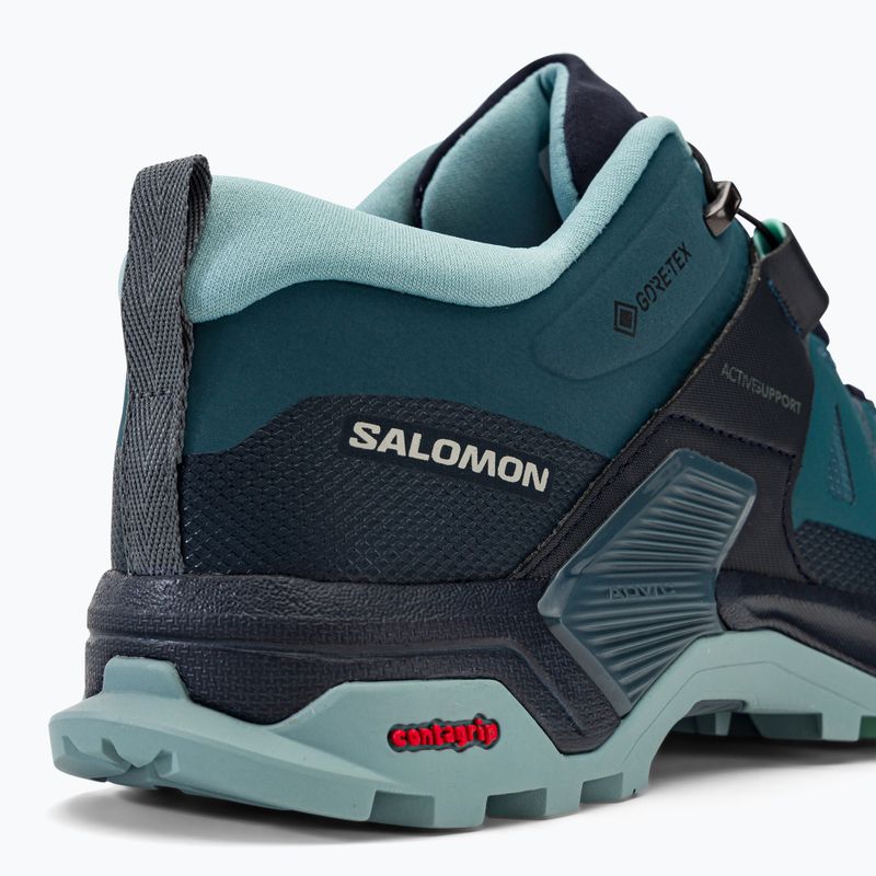 Moteriški trekingo batai Salomon X Ultra 4 GTX navy blue L47352900 10