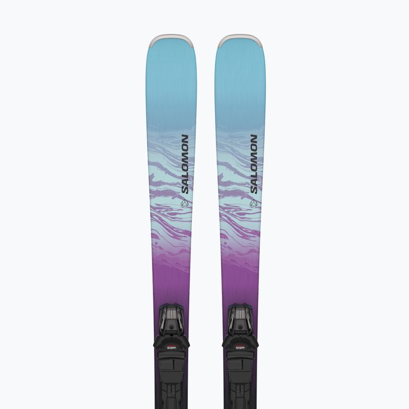 Moteriškos kalnų slidės Salomon Stance W80 + apkaustai M10 GW black/dewberry/bleached aqua 4