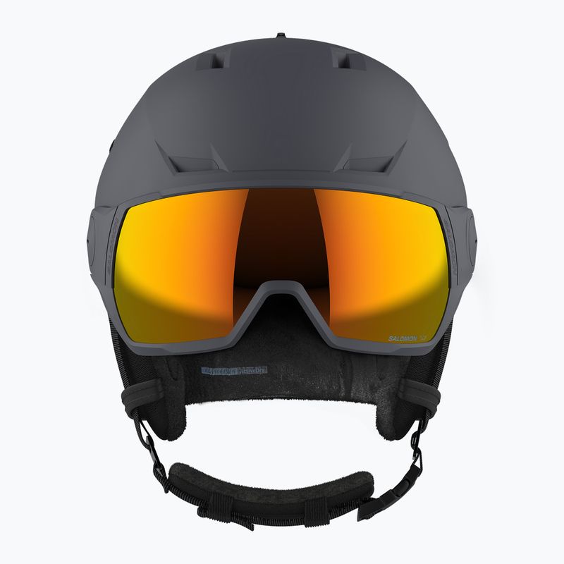 Slidinėjimo šalmas Salomon Pioneer LT Visor S2 ebony/red 6