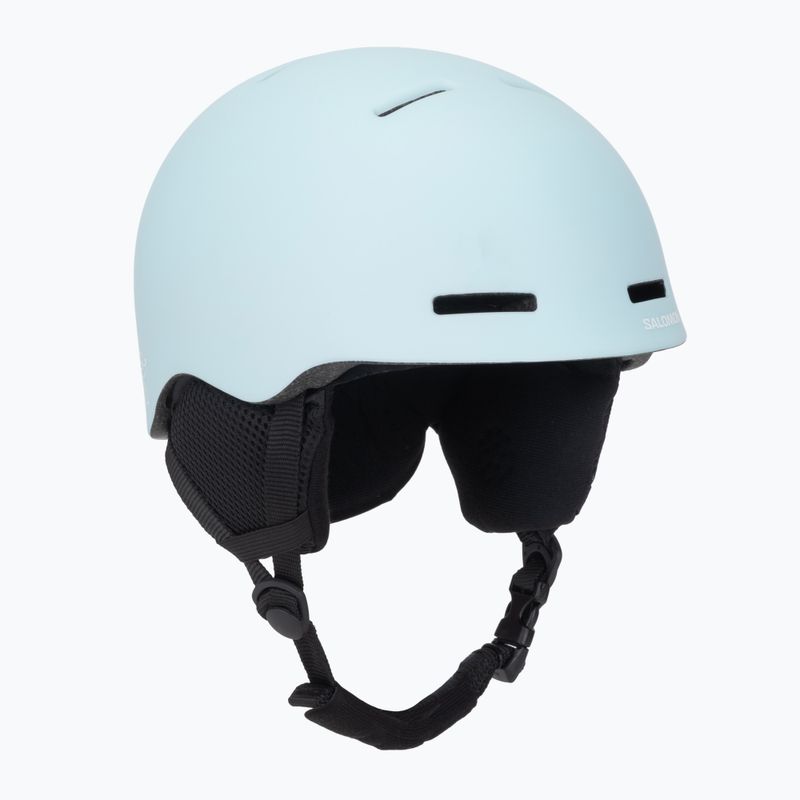 Vaikiškas slidinėjimo šalmas Salomon Orka bleached aqua