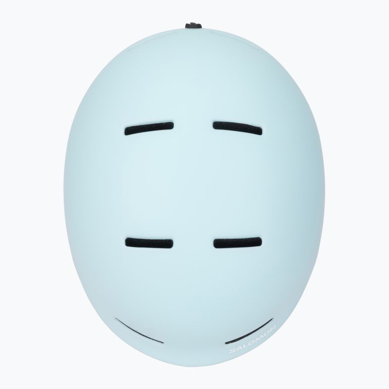 Vaikiškas slidinėjimo šalmas Salomon Orka bleached aqua 6
