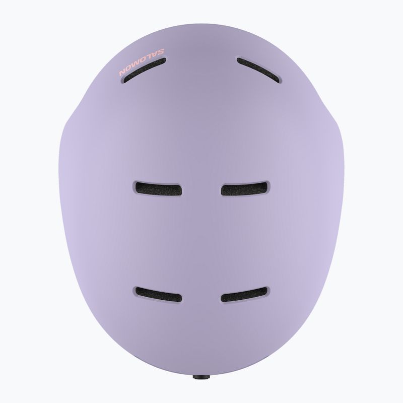 Vaikiškas slidinėjimo šalmas Salomon Orka evening haze 9