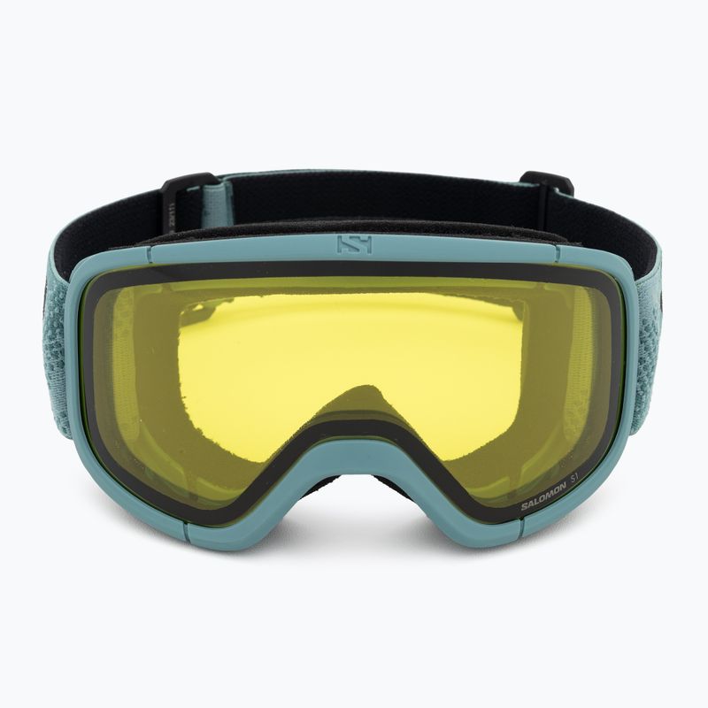 Salomon Lumi Flash atlantic blues/flash yellow vaikiški slidinėjimo akiniai 2