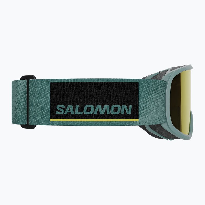Salomon Lumi Flash atlantic blues/flash yellow vaikiški slidinėjimo akiniai 7