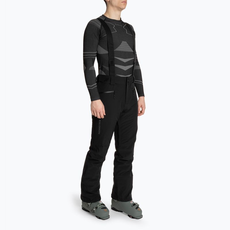 Vyriškos slidinėjimo kelnės Salomon Edge deep black