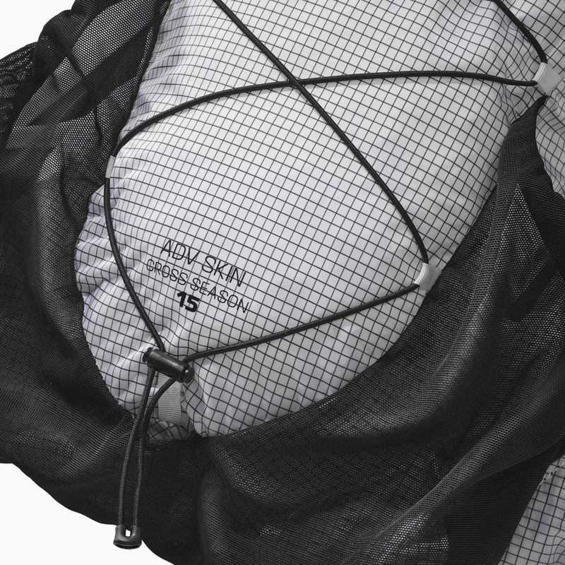 Bėgimo kuprinė Salomon Advance Skin Cross Season Race 15 l white/black 4