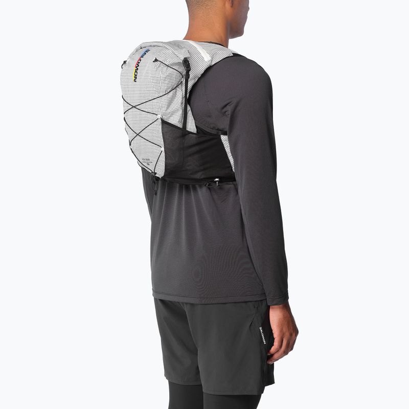 Bėgimo kuprinė Salomon Advance Skin Cross Season Race 15 l white/black 7