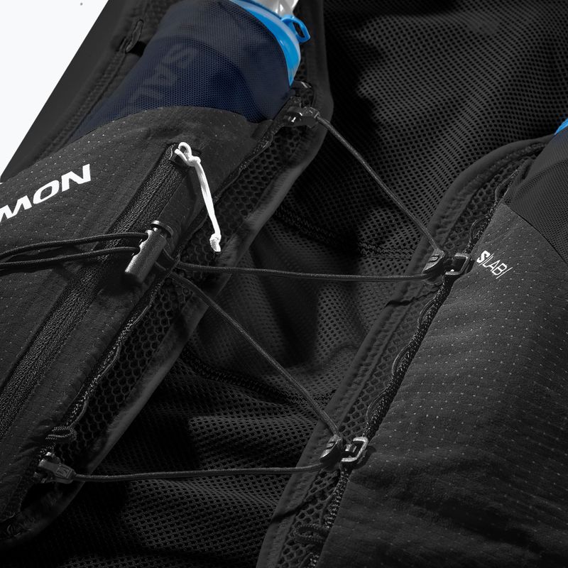 Bėgimo liemenė Salomon S/Lab Pulsar su 3 Flasks juoda/balta   4