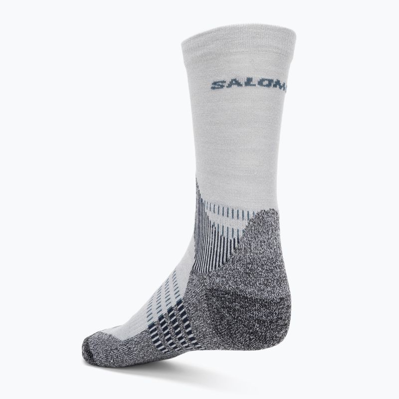 Salomon X Ultra Access Crew 2 poros quarry/stargazer trekingo kojinių 2