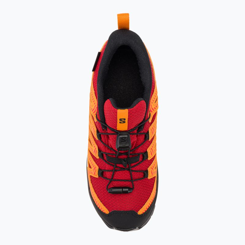 Salomon Xa Pro V8 CSWP red/black/opeppe vaikiški trekingo batai 6