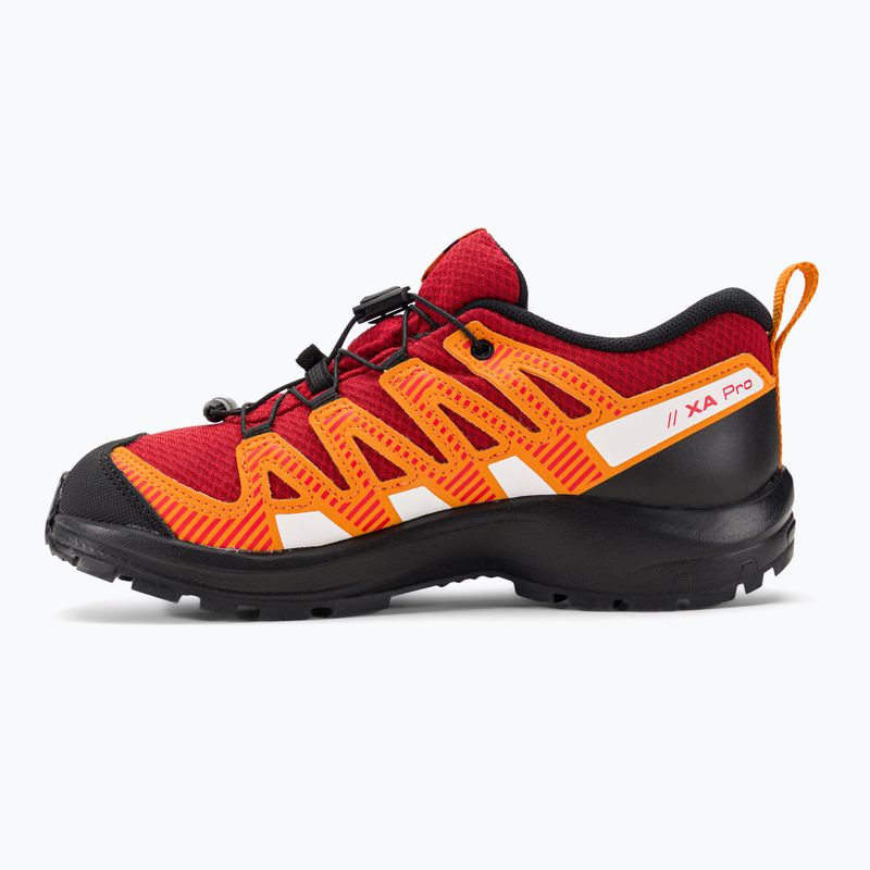 Salomon Xa Pro V8 CSWP red/black/opeppe vaikiški trekingo batai 10