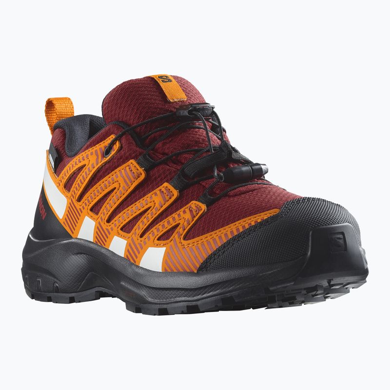 Salomon Xa Pro V8 CSWP red/black/opeppe vaikiški trekingo batai 11