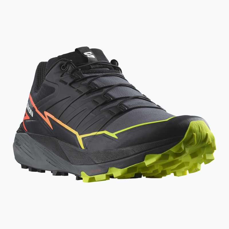 Salomon Thundercross vyriški bėgimo bateliai black/quiet shade/fiery coral 12