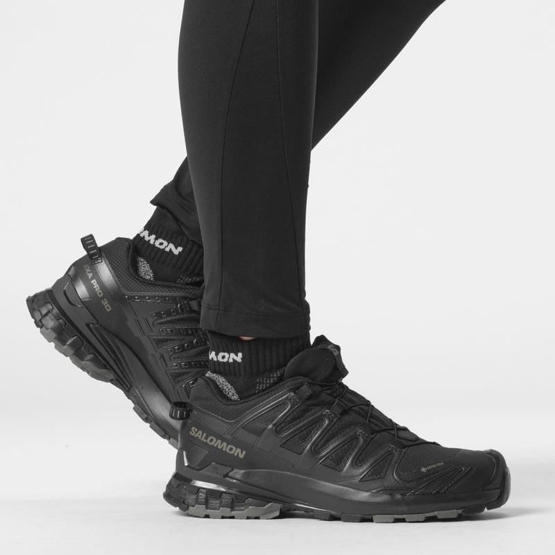 Moteriški bėgimo batai Salomon XA Pro 3D V9 GTX black/phantom/pewter 14
