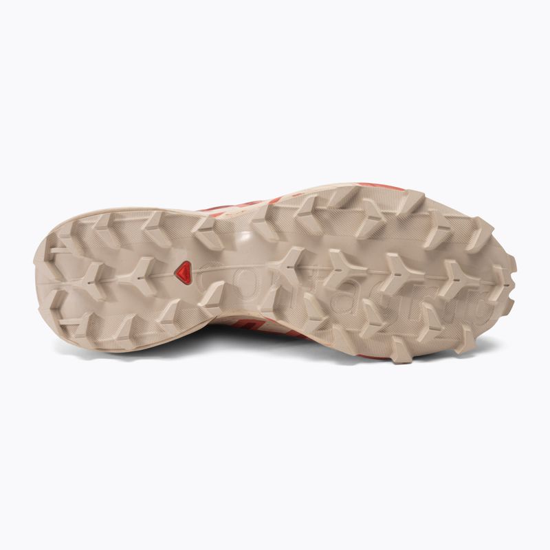 Moteriški bėgimo bateliai Salomon Speedcross 6 GTX black/cow hide/faded rose 8