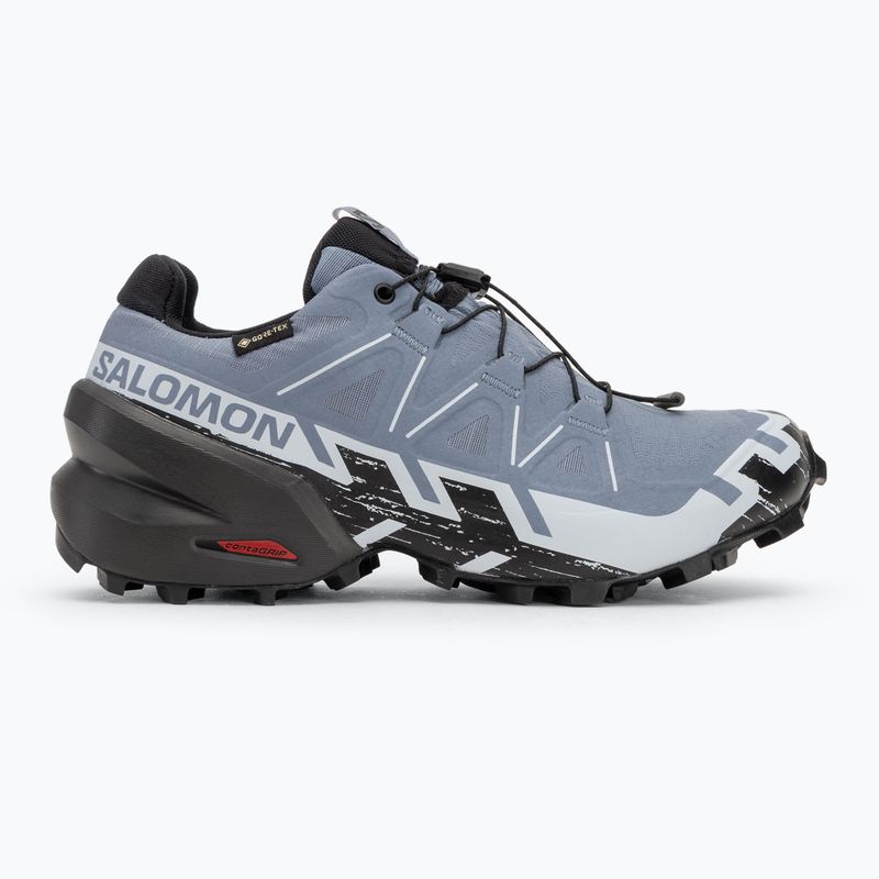 Moteriški bėgimo batai Salomon Speedcross 6 GTX flint/black/heat 2
