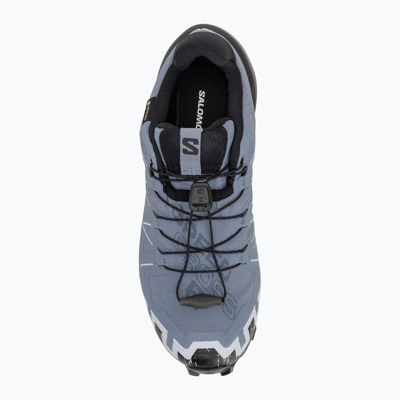Moteriški bėgimo batai Salomon Speedcross 6 GTX flint/black/heat 5