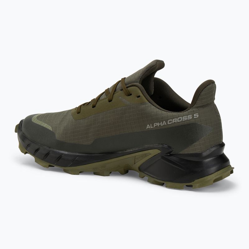 Vyriški bėgimo batai Salomon Alphacross 5 GTX olive night/black 3
