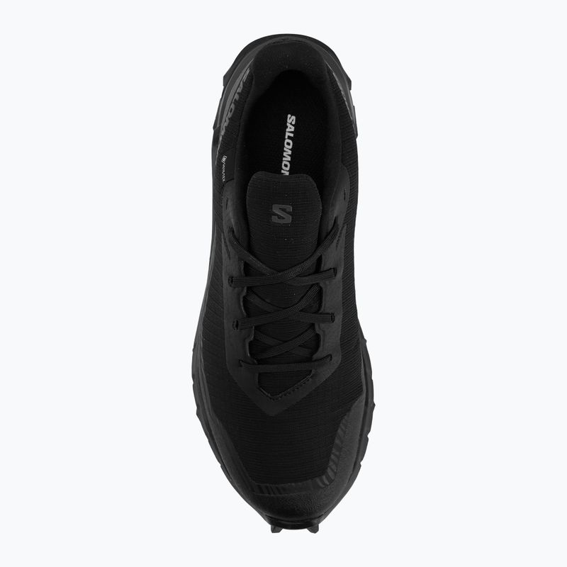 Moteriški bėgimo batai Salomon Alphacross 5 GTX black/black/ebony 5