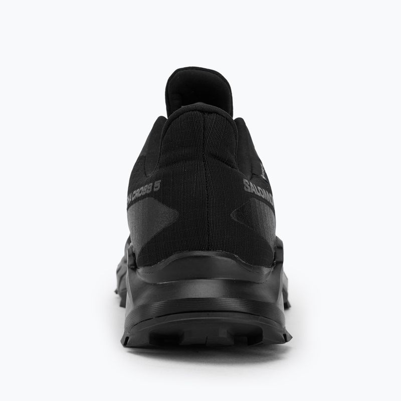 Moteriški bėgimo batai Salomon Alphacross 5 GTX black/black/ebony 6