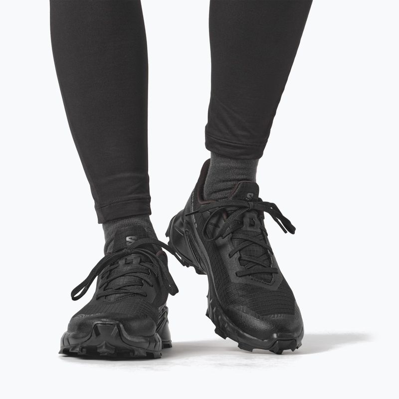 Moteriški bėgimo batai Salomon Alphacross 5 black/black/ebony 2