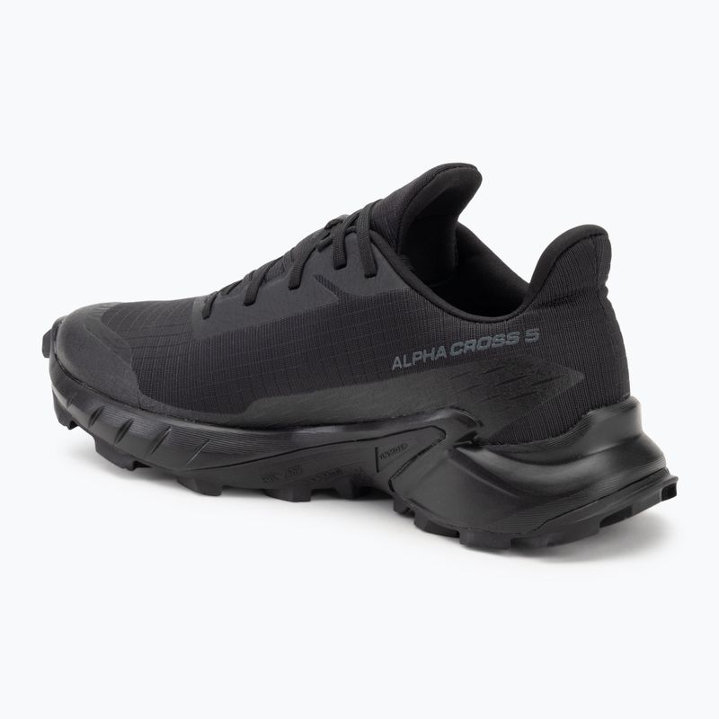 Moteriški bėgimo batai Salomon Alphacross 5 black/black/ebony 3