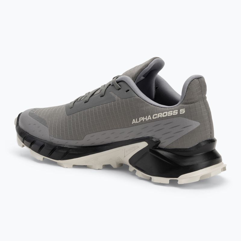 Vyriški bėgimo bateliai Salomon Alphacross 5 pewter/black/ghost 3