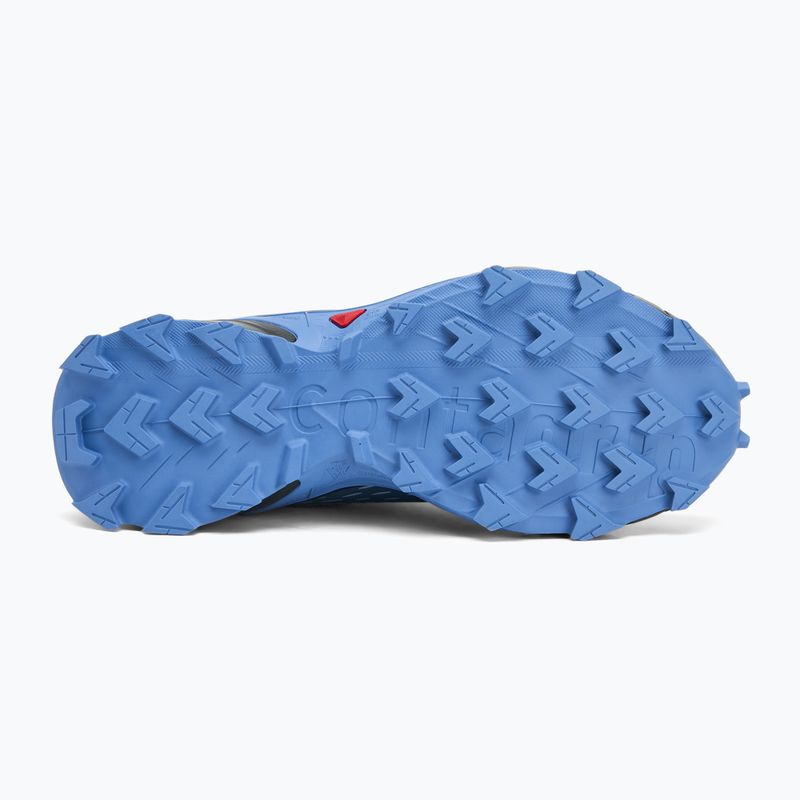 Moteriški bėgimo batai Salomon Alphacross 5 bering sea/carbon/blue heron 4