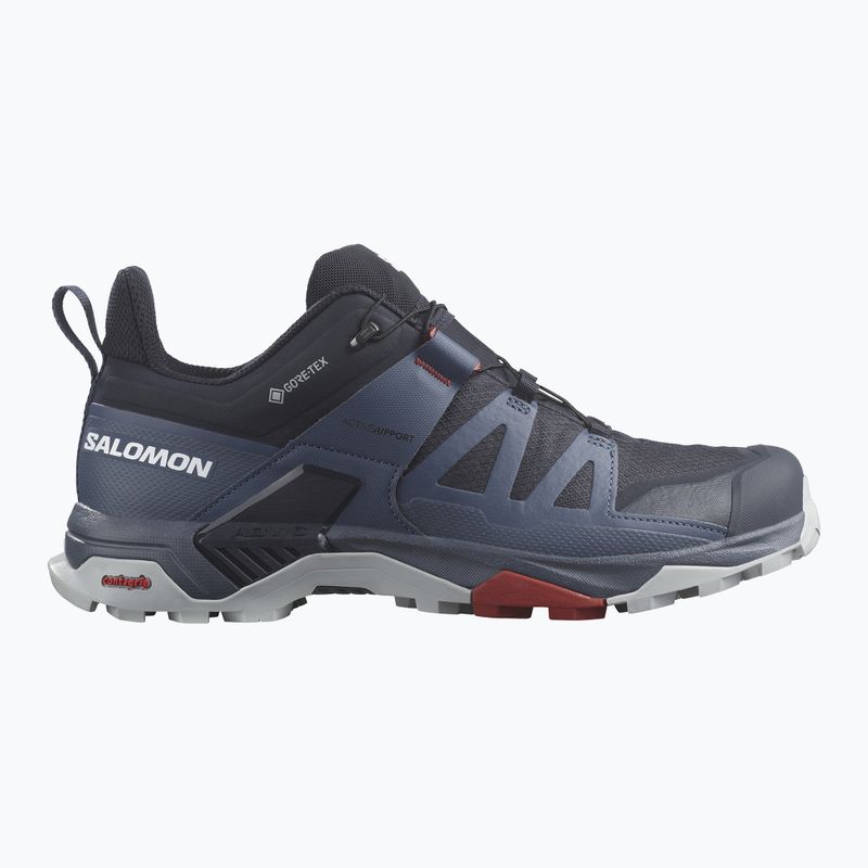 Vyriški žygio batai Salomon X Ultra 4 GTX carbon/bering sea/pearl blue 9