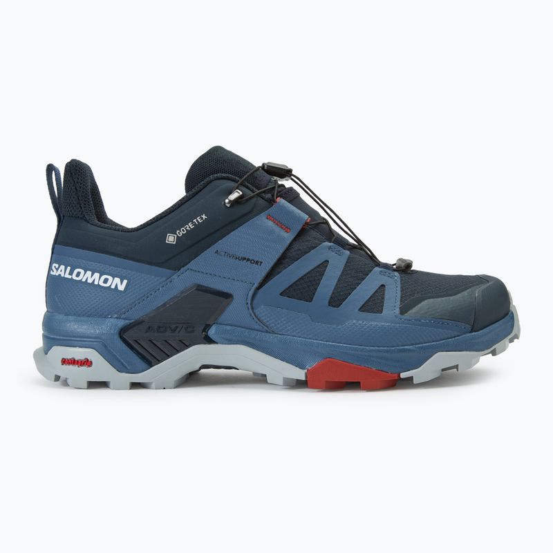 Vyriški žygio batai Salomon X Ultra 4 GTX carbon/bering sea/pearl blue 2