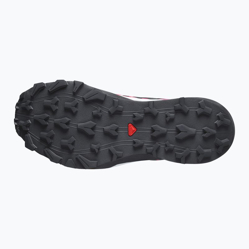 Moteriški bėgimo batai Salomon Thundercross black/bering sea/pink glo 10