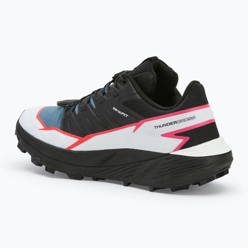 Moteriški bėgimo batai Salomon Thundercross black/bering sea/pink glo 3