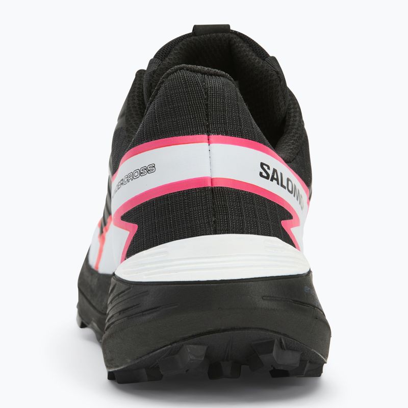 Moteriški bėgimo batai Salomon Thundercross black/bering sea/pink glo 6