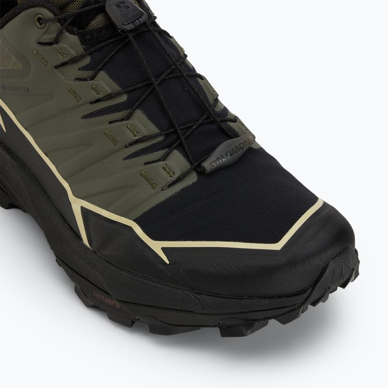 Vyriški bėgimo batai Salomon Thundercoss GTX olive night/black/alfalfa 7